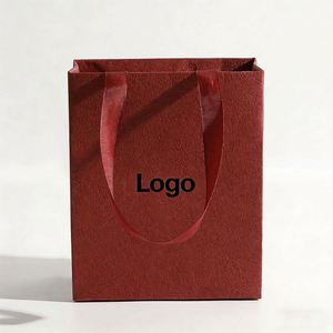 Custom Wholesale Luxury Paper Gift Shopping <b>Bags</b> With Handle & Logo Print Ideal for Gifting & Retail Packaging - Product Image 2
