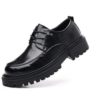 Oficial estilo británico 38-44 dos capas de cuero de vaca EVA goma negro Oficina Oxford hombres <span class=keywords><strong>zapatos</strong></span> de cuero - Product Image 5