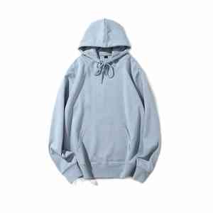 เสื้อสเวตเตอร์สวมหัวผ้าฝ้าย100% สำหรับผู้ชายและผู้หญิงเสื้อฮู้ดและสเวตเตอร์ระบายอากาศแบบกำหนดเองโลโก้ - Product Image 2