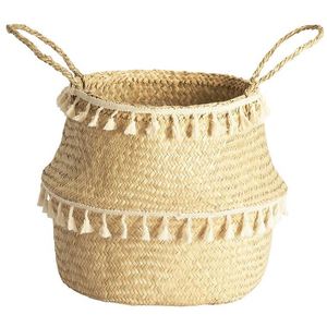 Jardinières grand extérieur métal support mural panier <span class=keywords><strong>bambou</strong></span> 2 saule tissé décor ensemble 10 pont planteur bébé changeant Moïse couleur africaine - Product Image 1