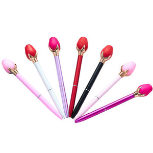 Bolígrafo Publicitario Creativo BECOL con Forma de Rosa, Elegante Bolígrafo de Plástico con Diseño Floral para Regalos de San Valentín para Damas - Product Image 6