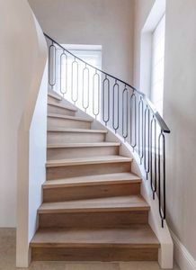 Stainless Steel Stair <strong>Handrail</strong>-Matte Finish Weatherproof Railings for Indoor <strong>Steps</strong>, Easy DIY Installation with Mounting Hardware - Product Image 2