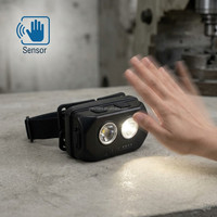 Lampe frontale LED rechargeable anti-explosion avec sangle de casque pour les travaux miniers, les tunnels souterrains et la construction