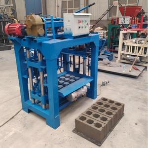 Chất lượng cao dễ vận hành bán tự động lồng vào nhau lát gạch xi măng Máy làm gạch rỗng bê tông nhỏ - Product Image 3