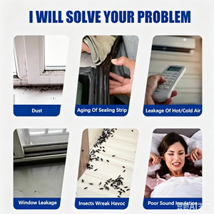 Guarnizione Impermeabile per Porte e Box Doccia, Isolante dal Vuoto e dalle Intemperie - Product Image 2