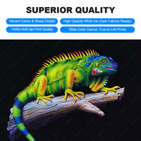 Kantong Tinta DTG 700ml Putih Pigmen Tekstil CMYK untuk Printer Brother GTX-422 GTX-423 GTX-424 GTX Pro Produsen