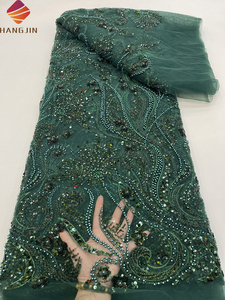 Màu Xanh Hoàng Gia Nigeria Ren Vải <span class=keywords><strong>2025</strong></span> Thêu Vải Tuyn Vải Châu Phi <span class=keywords><strong>Sequins</strong></span> Đính Cườm Vải Ren Cho Đám Cưới Bên Váy - Product Image 3