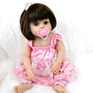 Muñeca Bebé <span class=keywords><strong>Reborn</strong></span> de Silicona Realista de 18 Pulgadas, Muñeca Bebé <span class=keywords><strong>Reborn</strong></span>, Muñeca Bebé Realista - Product Image 2