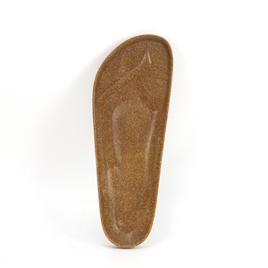 Fabricant Usine Personnaliser Lit de <span class=keywords><strong>pied</strong></span> souple Soutien de la voûte plantaire Sabot Birken Véritable Cork Rubble Sandal Sole - Product Image 2