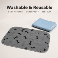 Tapis d'apprentissage pour chiots AOSEN, imprimé sur mesure, lavable, imperméable, réutilisable, certifié OEKO-TEX