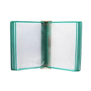 10-Pocket A4 dọc treo tường kim loại tổ chức 10 trang Công suất - Product Image 2