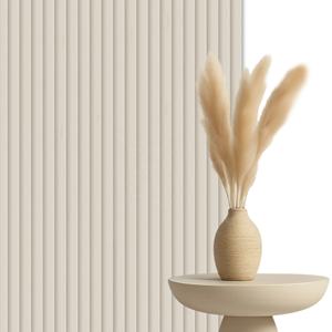 Paneles Acústicos Akupanel Personalizados Sin Espacios, Semirredondos, de MDF con Revestimiento de Gamuza Beige, para Decoración de Paredes en Hogares, Oficinas, Hoteles, Cafeterías y Vestíbulos - Product Image 4