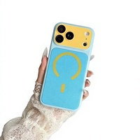 Étui de téléphone magnétique pour iPhone 18 Pro Max, coque mate antichoc, étui de charge sans fil, protection de l'appareil photo, coque arrière