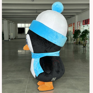 Disfraz <span class=keywords><strong>de</strong></span> Mascota <span class=keywords><strong>de</strong></span> pingüino <span class=keywords><strong>de</strong></span> dibujos animados para adultos, traje <span class=keywords><strong>de</strong></span> fiesta inflable amarillo, azul y rojo, vacaciones, Carnaval, estilo Anime, alquiler <span class=keywords><strong>de</strong></span> personajes <span class=keywords><strong>de</strong></span> película - Product Image 4
