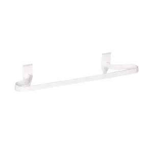 Towel Racks No Drilling Over the Door Cabinet Flat Wire Bar Hanging Holder for Bathroom and Kitchen Shelf Tower Rack