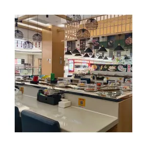 sushi conveyor belt system hot pot restaurant automatic sushi conveyor system/conveyor belt sushi/sushi conveyor