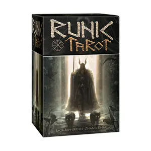 Unique Creativity Italian New Design Fantastic Myths Runic Tarot Cards About Runes And Nordic