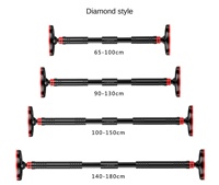 Barre de traction pliable avec hauteur réglable-Équipement de gymnastique à domicile multifonction pour la musculation