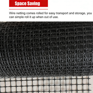 Filet de clôture de jardin en plastique robuste, filet anti-oiseaux, filet de clôture pour poulets - Product Image 3