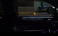 ICarsin mise à niveau symphonie LED voiture lumière ambiante intérieure pour Porsche Macan 2014-2024 atmosphère bande décoration accessoires RHD