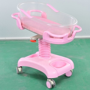 เตียงในโรงพยาบาลทำจากพลาสติก ABS ปรับมุมได้เปลเด็กทารกแรกเกิดเปล JM603ทางการแพทย์ใหม่ - Product Image 1