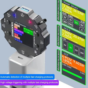 เครื่องทดสอบโปรโตคอลการชาร์จเร็ว Tuya WiFi ACD15P เครื่องวัดแรงดันและกระแสไฟฟ้า USB แบบ Type C PD สำหรับเครื่องชาร์จมือถือ พร้อมคุณสมบัติที่ปรับเปลี่ยนได้ - Product Image 6