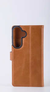 Portefeuille en cuir véritable à vente chaude, étui de <span class=keywords><strong>téléphone</strong></span> pliable, porte-cartes, protection d'écran pour fabricant - Product Image 6