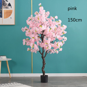 Árbol de Flores de Cerezo Artificial GreenLife de 100 cm, Plástico y Seda Resistentes a los Rayos UV, Decoración Duradera para Interiores y Exteriores - Product Image 4