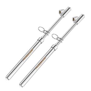 เกจวัดแรงดันลมยางแบบสองหัวสำหรับงานหนัก 10-150 PSI สำหรับรถบรรทุก - Product Image 1