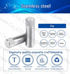 Thép không gỉ đồng thau nhôm tròn thẳng trục có khía song song <span class=keywords><strong>pin</strong></span> chốt chốt - Product Image 6