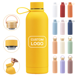 Bình nước giữ nhiệt thép không gỉ hai lớp tùy chỉnh bán buôn, dung tích 500ml, có nắp đậy - Product Image 1