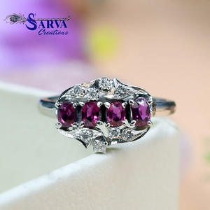 Nuevo anillo de diseño irregular personalizado, anillos de joyería fina de Plata de Ley 925, anillos personalizados, fabricante de joyas Sarva Creation - Product Image 3