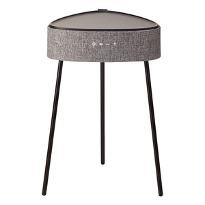 Table basse en forme de Triangle bois ou plastique, haut-parleur Audio, AUX, Table latérale, pieds en fer, hi-fi, musique, Table basse - Product Image 3