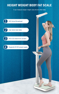 Básculas digitales para el hogar, máquina de pesaje y pesas IMC con medición de altura, incluye báscula de altura para humanos - Product Image 2