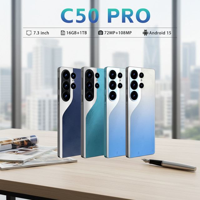 2026 Wholesale Factory Price Camon 50 Pro Octa Core 108MP FHD Big Screen 7.3 Inch 16+1tb 5G CDMA/LTE Smartphone Global Version