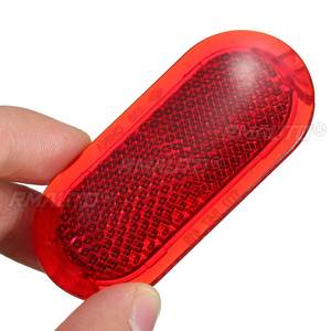 Par de Luces Reflectantes de Advertencia Rojas para Puerta Interior de Coche, para VW Beetle, Caddy, Polo, Touran 6Q0947419 - Product Image 2