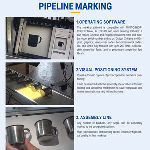 Máquina de Marcado Láser de Fibra Óptica de Enfoque Automatizado de Alta Eficiencia, Marcador Láser Ecológico - Product Image 2