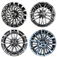 Nuevas Llantas Modificadas de Aleación de Aluminio Forjado de 20 Pulgadas con Acabado Negro para Alphard Vellfire para LM Mona Lisa ES