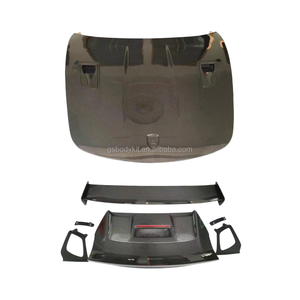 Kit de carrocería de estilo GT2 <span class=keywords><strong>RS</strong></span> mejorado para <span class=keywords><strong>Porsche</strong></span> <span class=keywords><strong>911</strong></span>/<span class=keywords><strong>991</strong></span>, alerón de tapa de maletero de carbono seco, guardabarros de parachoques delantero y trasero - Product Image 6