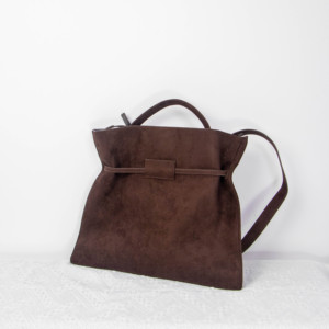 Sac à main bandoulière en daim vintage de luxe léger pour l'automne, l'hiver et l'été, fermeture éclair, haute qualité - Product Image 5