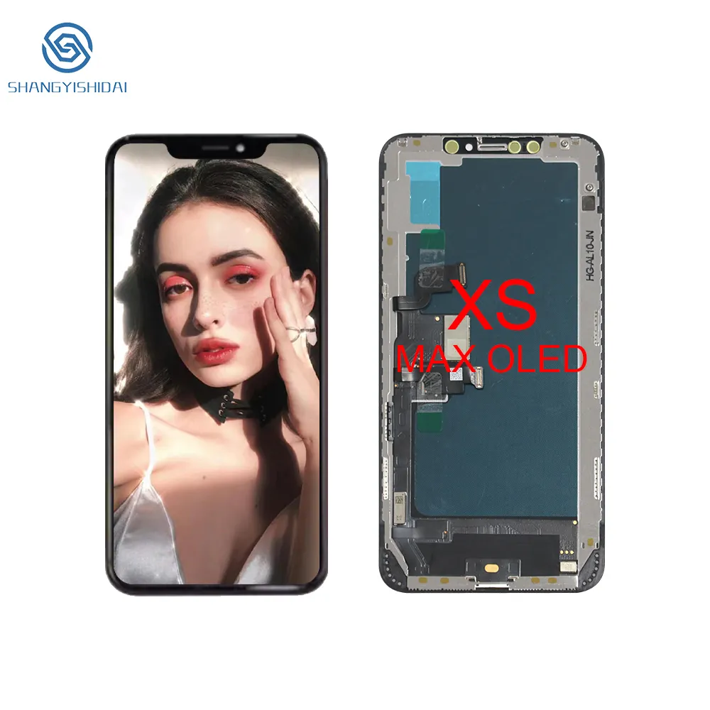 100% test original quality lcd screen colorful 3d touch screen oled replacement screen display for apple iphone xs max