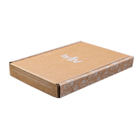 Caja de Papel Kraft Personalizada con Impresión de Logotipo Personalizado para Empaque de Productos, Venta al por Menor y Empaque de Marca