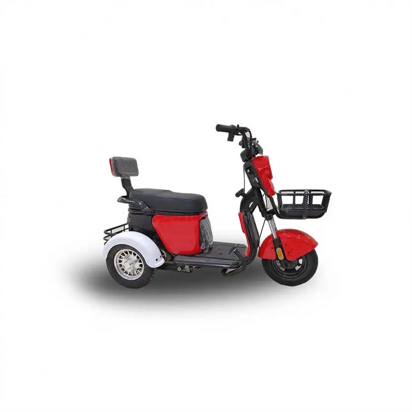 Safe 500W 3 Wheel Electric Scooter For Women Three Wheeler Tricycle For Handicapped