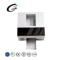 Printer Kartu PVC Kecepatan Tinggi FCOLOR Tinta Pigmen Ramah Lingkungan Pencetakan Multi Ukuran untuk Kartu Nama Kartu Kunci Hotel