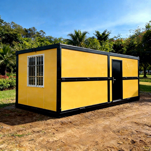 Casa Contenedor Plegable <span class=keywords><strong>de</strong></span> 20 pies - Casa Móvil Prefabricada <span class=keywords><strong>de</strong></span> Bajo Costo - Product Image 1