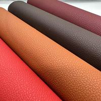 Cuir microfibre gaufré grain de galet 1,4 mm, imperméable, anti-moisissure, résistant à l'abrasion, pour revêtement de sièges de voiture
