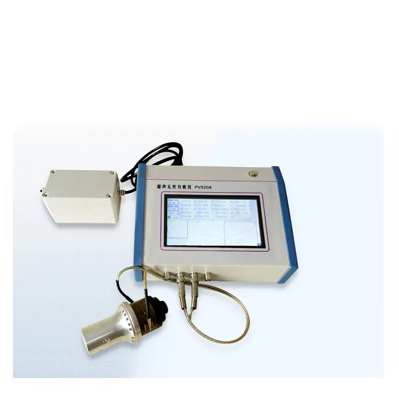 ultrasonic impedance analyzer for ultrasonic transducer or frequency checking