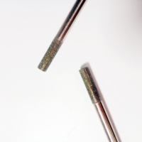 HEROHOME Meules diamantées électroplaquées de haute qualité en carbure de silicium, céramique, aluminium 70/80 #   Ponceuse à grains abrasifs pour le débavurage