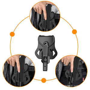 Funda Táctica para Pistola, Ajustable 360 Grados, Polímero PA66, Soporte para Equipo, Liberación Rápida, Accesorios de Caza y Tiro al Aire Libre - Product Image 4