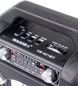 Altavoz Portátil Waxiba Xb 621 Xbass, Reproductor MP3 Recargable con USB y Tarjeta TF, Radio FM AM SW de 3 Bandas - Product Image 2